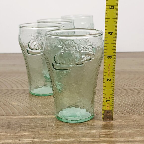Coca Cola Glass Set of 4 Glasses - Picture 5 of 5